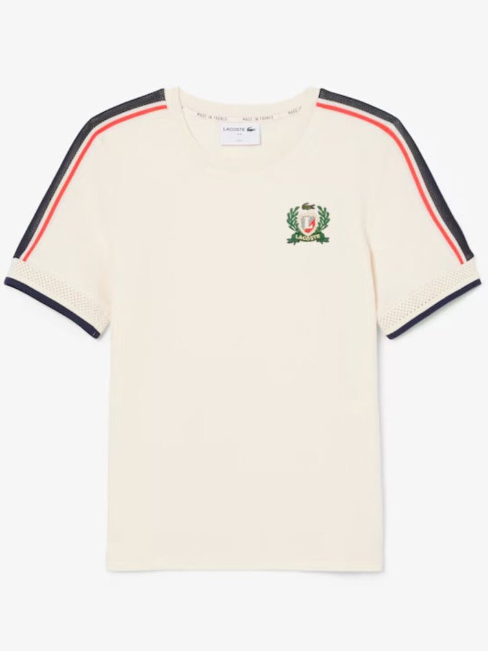 Lacoste Made In France Textured Piqué T-Shirt